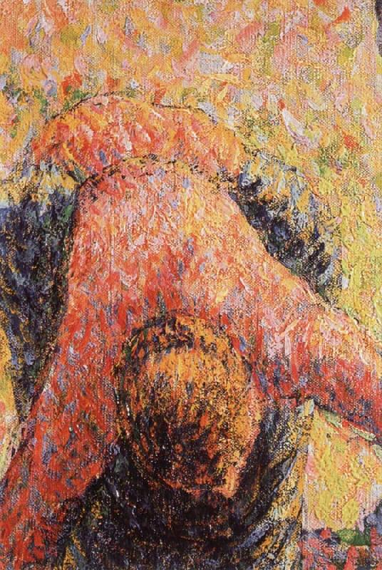 Camille Pissarro Detail of Pick  Apples oil painting image